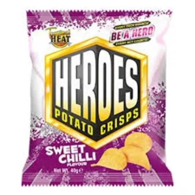 Tropical Heroes Sweet Chilli Crisps 40G